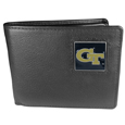 Georgia Tech Yellow Jackets Leather Bi-fold Wallet